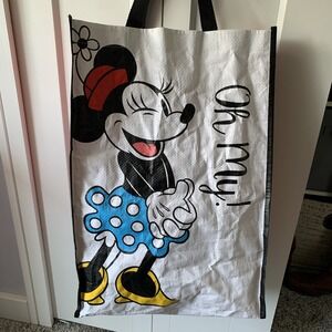 Animated‎ Minnie Mouse Disney Park Reusable Bag 13.5"x 19"x 8" Cute 2022 NWT